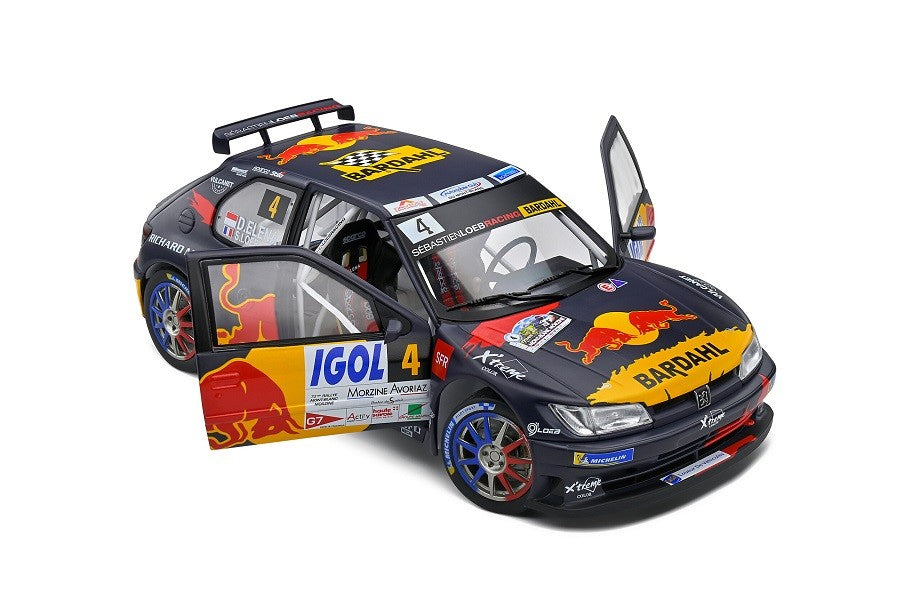 Peugeot 306 Maxi 4 Rallye du Mont Blanc 2021 Sébastien Loeb - Solido - 1/18 - S1808301  Passion Diecast
