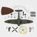 Supermarine Spitfire Mk IX - USAAF, Tolly Hello, Gustav Lundquist, RAF Boscombe Down,England,1944 / Forces of Valor 1:72 812005A