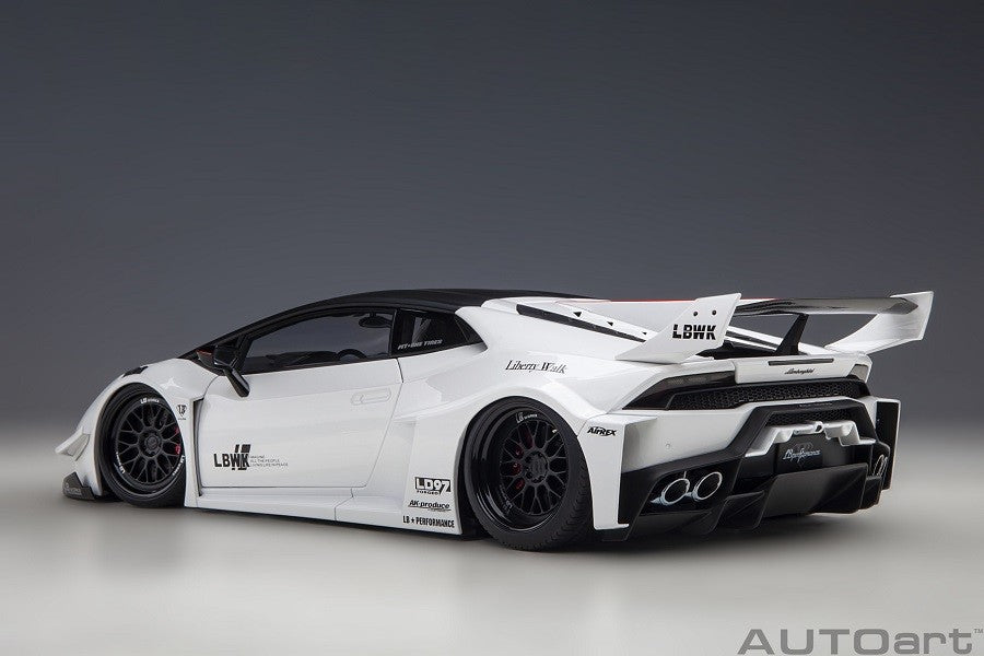 Liberty Walk LB Silhouette Lamborghini Huracan GT (White) - Autoart - 79125 Passion Diecast