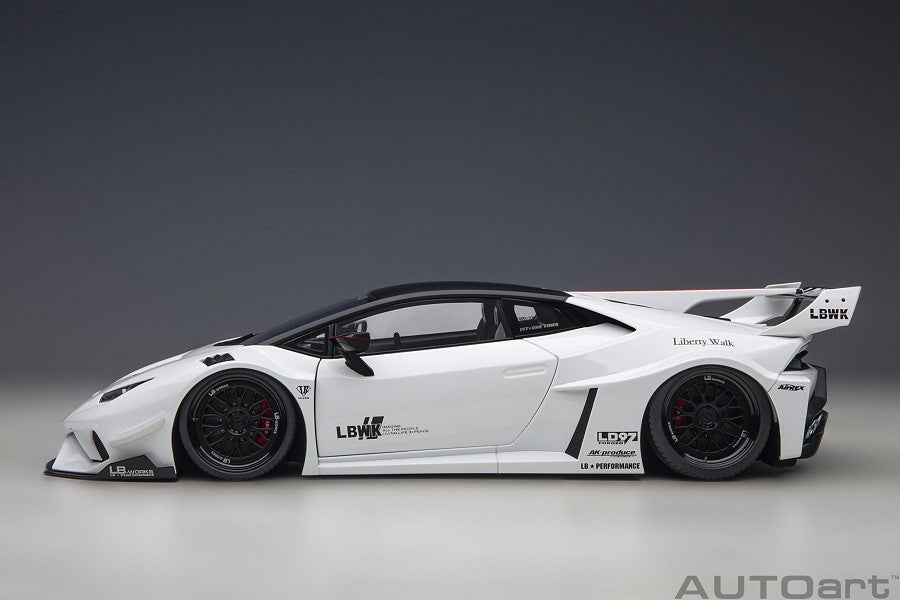Liberty Walk LB Silhouette Lamborghini Huracan GT (White) - Autoart - 79125 Passion Diecast