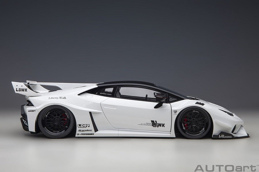 Liberty Walk LB Silhouette Lamborghini Huracan GT (White) - Autoart - 79125 Passion Diecast