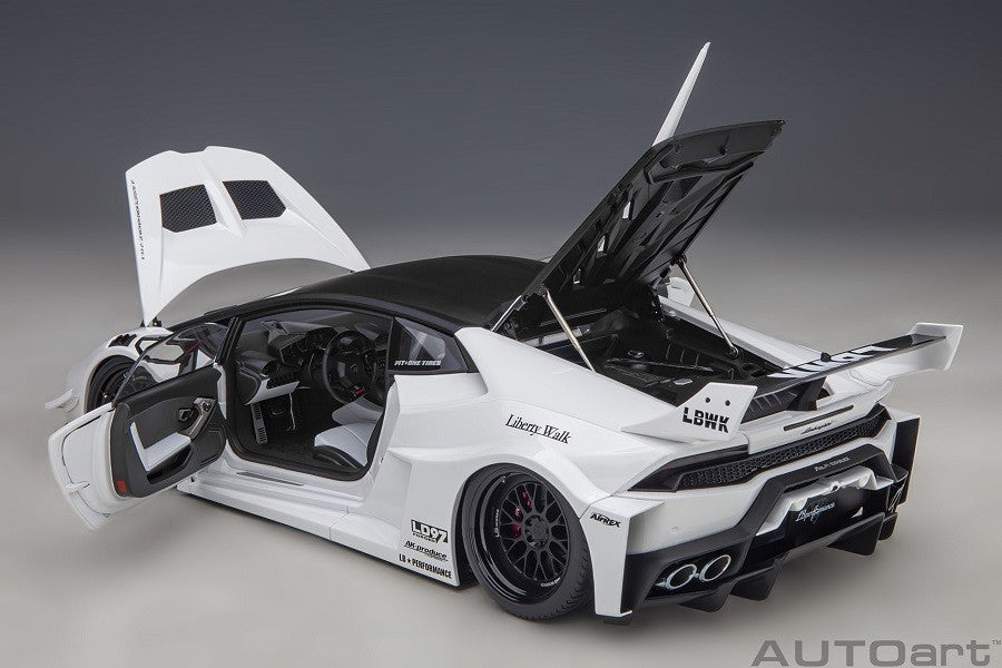 Liberty Walk LB Silhouette Lamborghini Huracan GT (White) - Autoart - 79125 Passion Diecast
