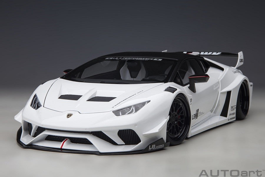 Liberty Walk LB Silhouette Lamborghini Huracan GT (White) - Autoart - 79125 Passion Diecast