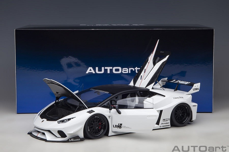 Liberty Walk LB Silhouette Lamborghini Huracan GT (White) - Autoart - 79125 Passion Diecast