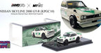 NISSAN SKYLINE 2000 GT-R (KPGC10) White MALAYSIA DIECAST EXPO 2023 Event Edition - INNO 64 - 1/64 - IN64-KPGC10-MDX23WH