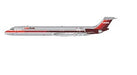 US Air  McDonnell Douglas MD-82 1980s polished livery  / Gemini 1:400 - GJUSA1163