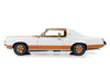 1969 Pontiac Grand Prix - Royal Bobcat in Cameo White - Auto World / American Muscle 1/18 -  AMM1316 - Passion Diecast 