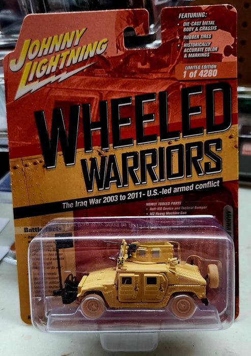 CHASE CAR M1114 HA Heavy Up-Armored HMMWV HUMVEE 4-CT Armored Fastback - Johnny Lightning 1/64 - JLSP199 AGR