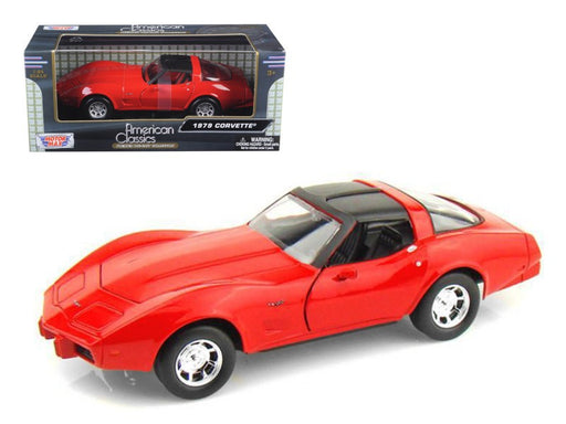 1979 Chevrolet Corvette Red - Timeless Legends - Motormax - 1/24 - 73244 RD