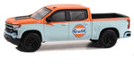 2023 Chevrolet Silverado 1500 Z71 LT Trail Boss - Gulf Oil Special Edition Series 2 - 1/64 Greenlight - 41145 F
