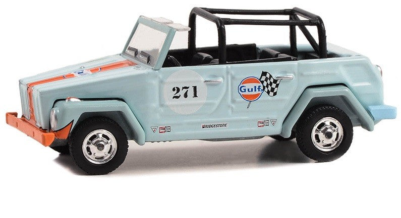 1983 Volkswagen Thing (Type 181) No.271 - Gulf Oil Special Edition Series 2 - 1/64 Greenlight - 41145 D