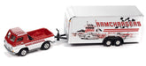 1965 Dodge A-100 Pickup with Enclosed Trailer - Truck&Trailers - Johnny Lightning  1:64 - JLSP351 A