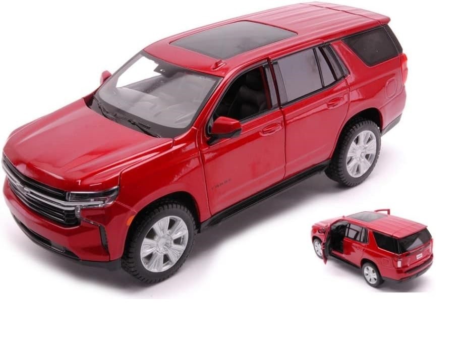 2021 Chevrolet Tahoe Metallic Red- Maisto - 1/26 - 31533 RD