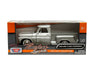 1966 GMC C1000 Fenderside - Silver - Timeless Legends - Motormax 1-24 - 79379 SIL