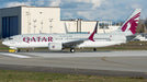Qatar Airways  Boeing 737-MAX8 /A7-BSC  /  Phoenix Model  1:400 - PH4QTR2421