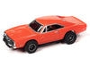 1969 Dodge Charger Orange  Slot Car Automotive  Icons  -X-TRACTION R2 - Hobby Exclusive / 1/64  Auto World - SC401 A