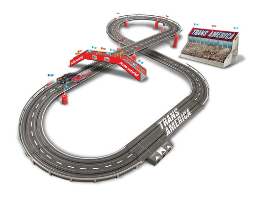 10' Trans America Race Set - Thundesjet  Slot Car /1/64   Auto World  - SRS326