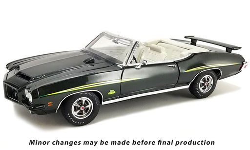 1971 Pontiac GTO Judge Convertible in Laurentian Green - Limited Edition 400 Piece - ACME - 1/18 - A1801223