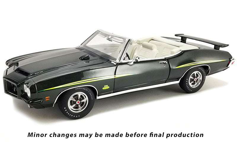 1971 Pontiac GTO Judge Convertible in Laurentian Green - Limited Edition 400 Piece - ACME - 1/18 - A1801223