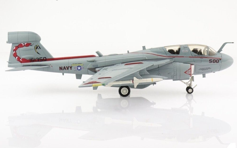 Grumman EA-6B Prowler / USN VAQ-132 Scorpions, AA500, USS John F Kennedy, Nov. 2006 / Hobby Master 1:72 HA5012