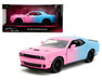 2015 Dodge Challenger SRT Hellcat - Pink/Light Blue - Pink Slips - Jada - 1/24 - 34658 - Passion Diecast 