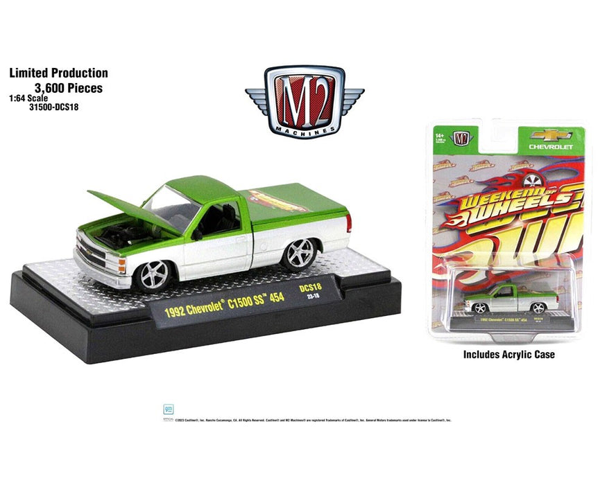 2023 Weekend Of Wheels 1992 Chevrolet C1500 SS 454 Limited 3,600 - M2 Machine - 1:64 - 31500-DCS18