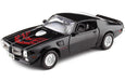 1973 Pontiac  Firebird  Trans  Am Black with red Eagle    - Motormax 1/24 -73243 BK