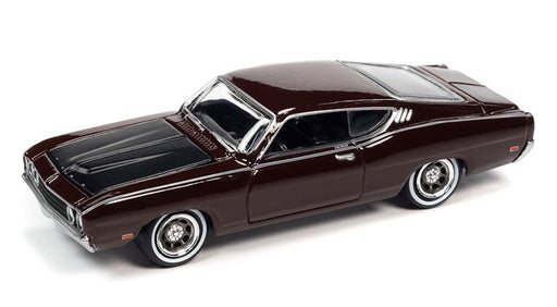 1969 Ford Torino Talledega in Royal Maroon - Johnny Lightning - 1/64 - JLSP222 B