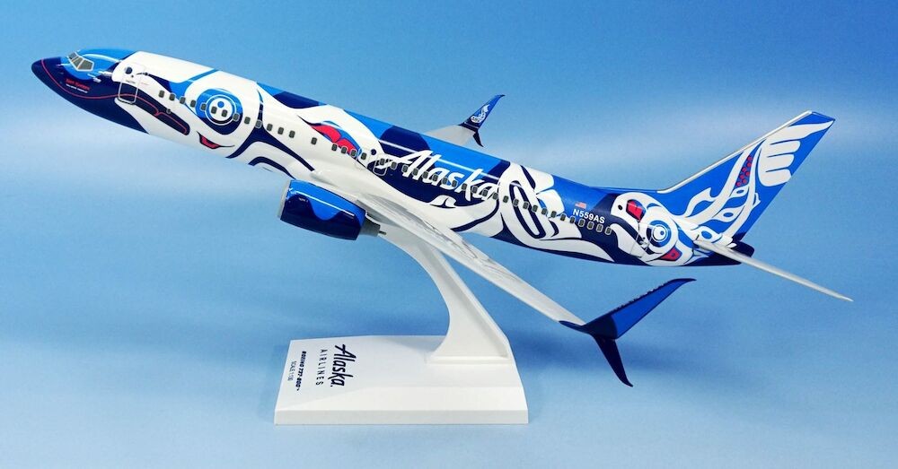 Alaska Airlines Boeing 737-800 Salmon People / N559AS /  Skymarks 1/130  SKR1136