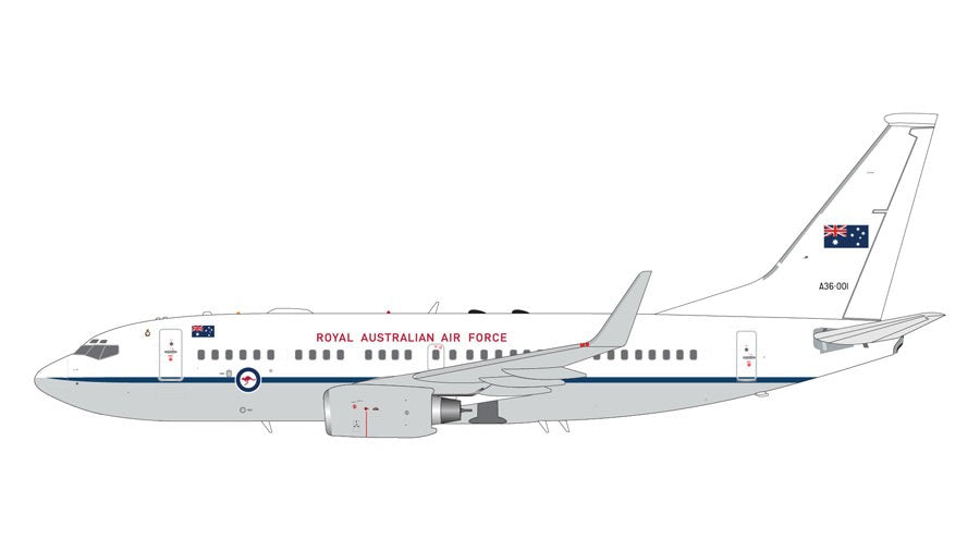 Royal Australian Air Force RAAF Boeing 737-700 BBJ / A36-001/ - Gemini 1/200 G2RAA1222