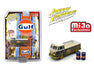 1965 Volkswagen Type 2 Transporter GULF With 2 GULF Barrels Limited 4,800 - Johnny Lightning 1/64 - JLCP7442