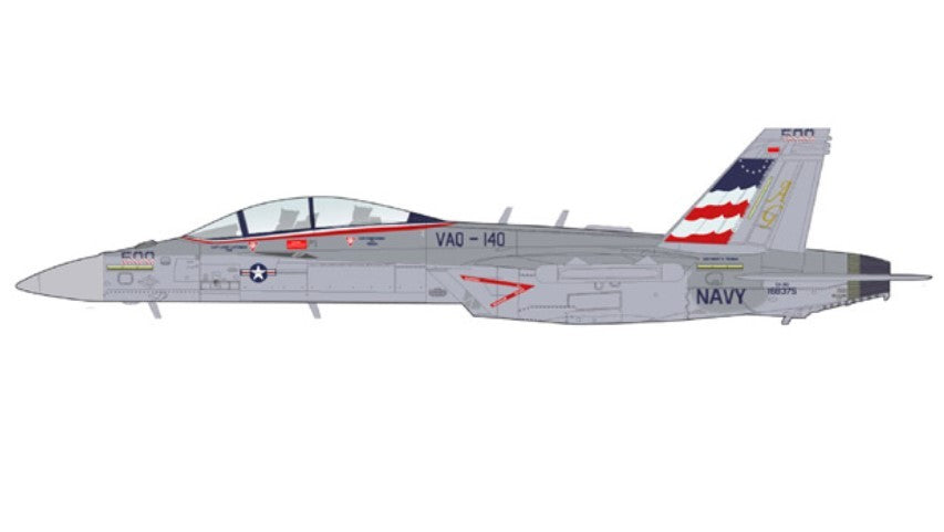 Boeing EA-18G Growler / USN VAQ-140 Patriots, AG500, USS Harry S. Truman, 2015 / Hobby Master 1:72 HA5156