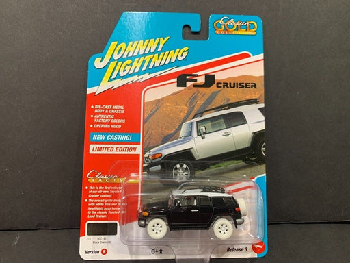 CHASE CAR 2007 Toyota FJ Cruiser in Black Diamond - Johnny Lightning 1/64 - JLSP278 BGR Passion Diecast