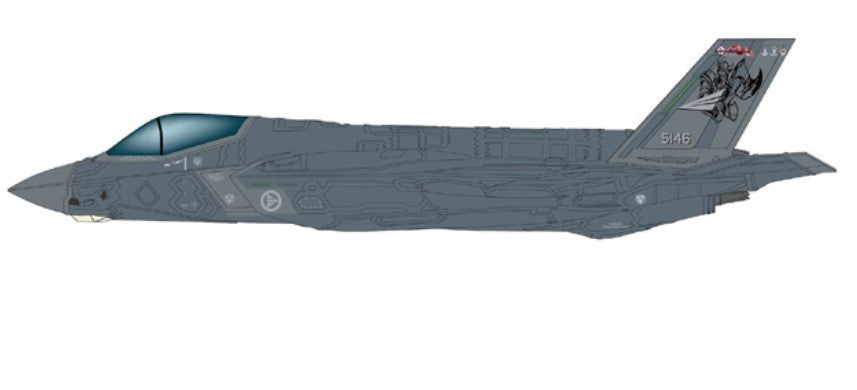 Lockheed F-35A Lightning II RNoAF, no. 5146, Norway November 2020 Hobby Master 1:72 HA4437