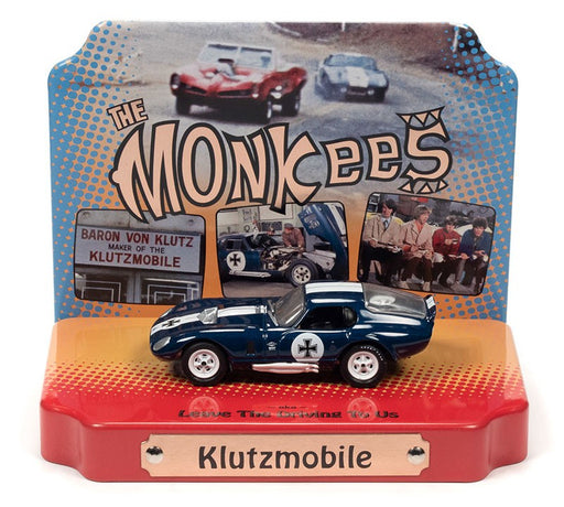 The Monkees - Shelby Daytona Cobra - The Klutzmobile with Tin display - Johnny Lightning 1/64 - JLSP334