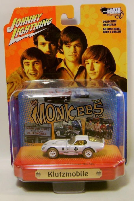 CHASE CAR The Monkees - Shelby Daytona Cobra - The Klutzmobile with Tin display - Johnny Lightning 1/64 - JLSP334GR