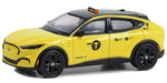 NYC Taxi - 2022 Ford Mustang Mach-E - Hobby Exclusive - 1/64 Greenlight - 30430