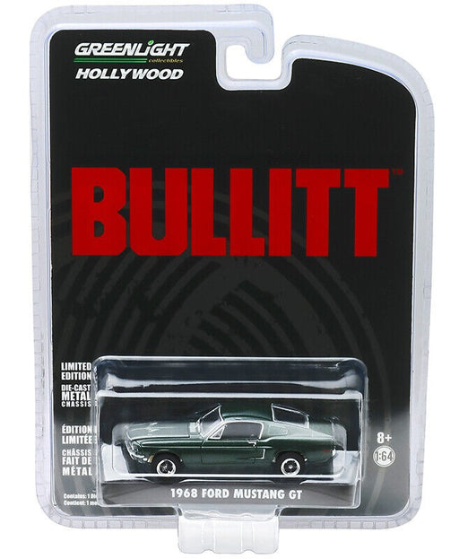 1968 Ford Mustang Bullitt - Greenlight 1/64 - 44721 - Passion Diecast 