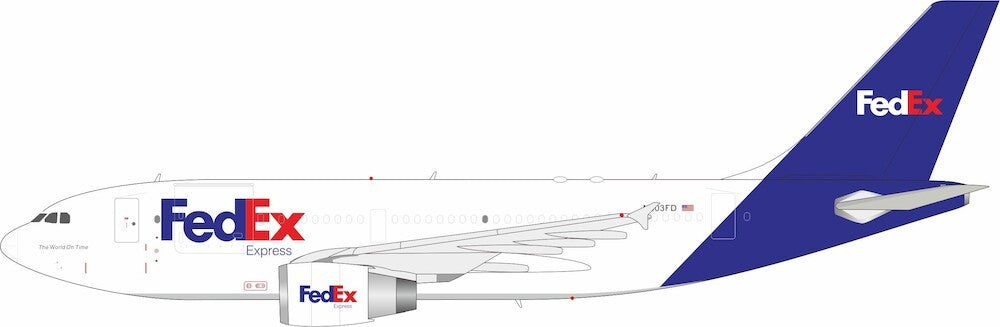 Fedex  Airbus  A310-324F   / N803FD /  B-Models  1:200 - WB-A310-FD-803