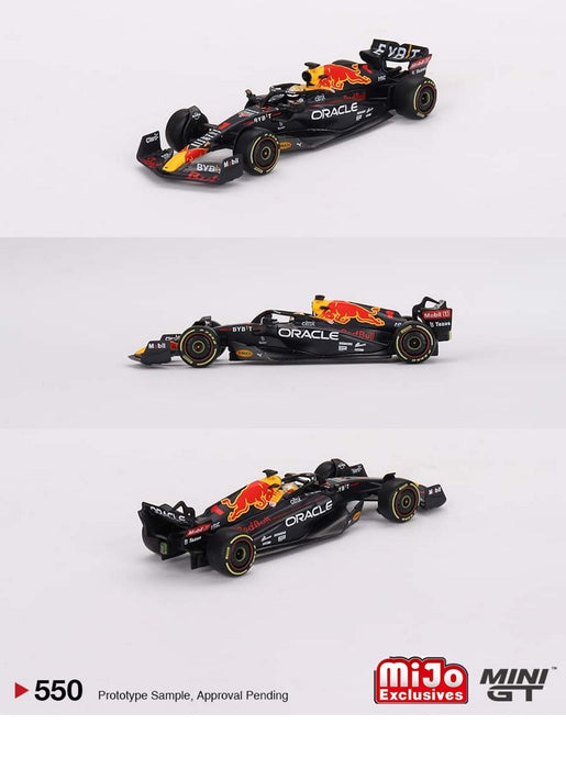 Oracle Red Bull Racing RB18 No.1 Max Verstappen 2022 Monaco Grand Prix 3rd Place - Mini GT - 1:64 - MGT00550 Passion Diecast