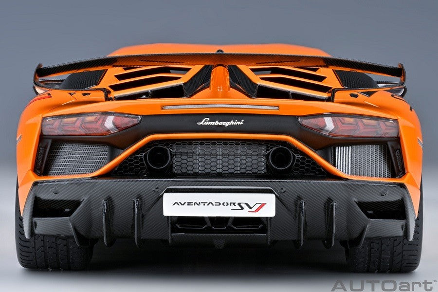 Lamborghini Aventador SVJ (Arancio Atlas) - Autoart - 79218 Passion Diecast