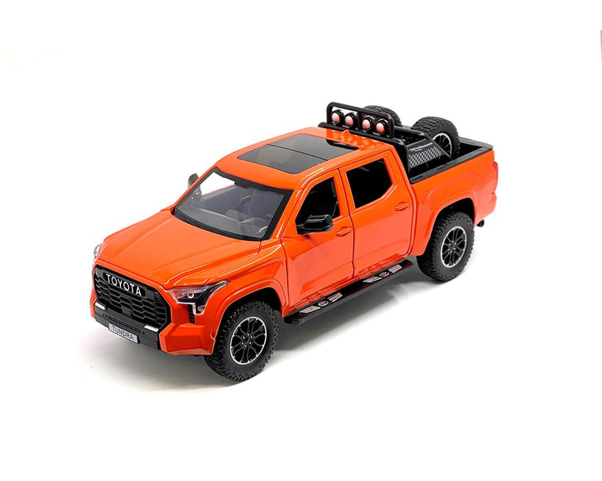 Toyota Tundra TRD tout-terrain 4×4 2023 - Solar Octane Orange - Mijo Exclusive 1/24 - H08555R-SO Passion Diecast