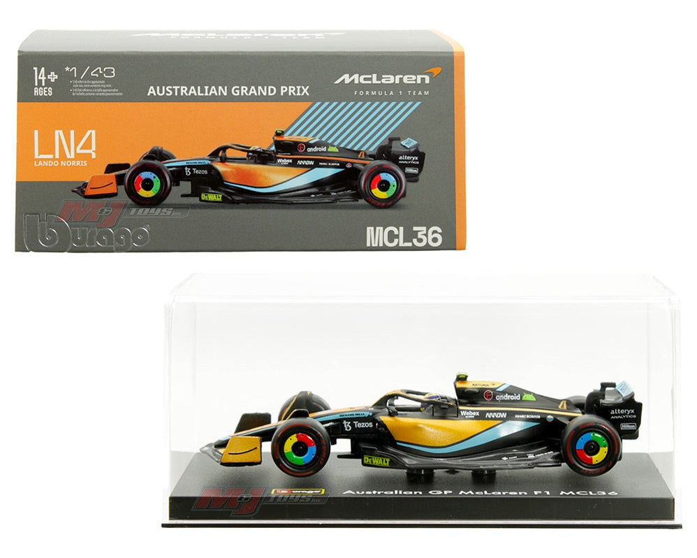 McLaren MCL36 No.4 Lando Norris - Australian Grand Prix McLaren Formula ...