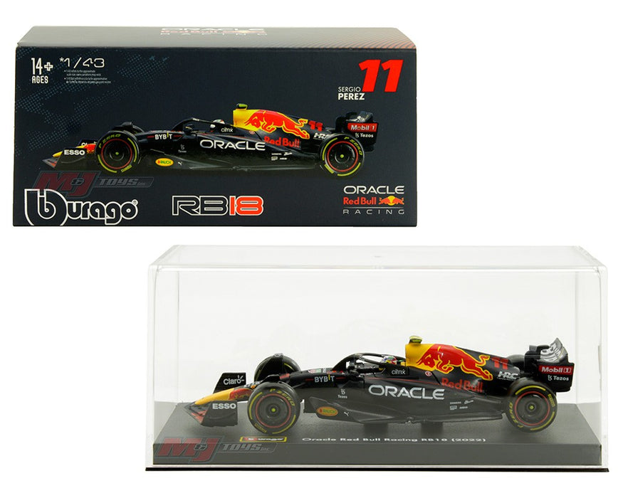 Red Bull RB18 No.11 Sergio Perez - Oracle Red Bull Racing - Bburago - 1/43 - 18-38062SP
