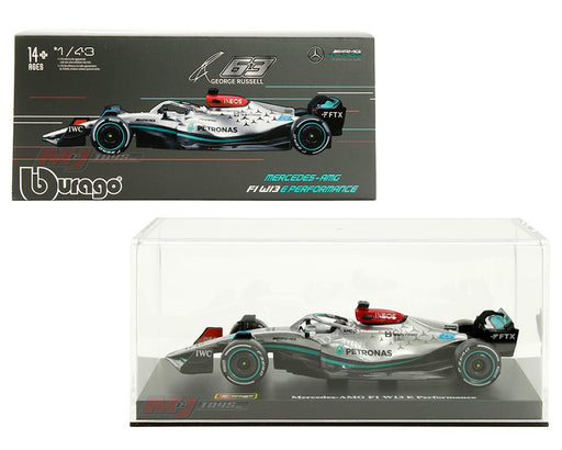 Mercedes-AMG F1 W13 E Performance No.63 George Russell - AMG Petronas Formula One Team - Bburago - 1/43 - 18-38066GR