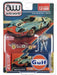 CHASE CAR 1965 Ford GT40 Race Worn With Flag Man Figure - Auto World - 1/64 - CP8053GR