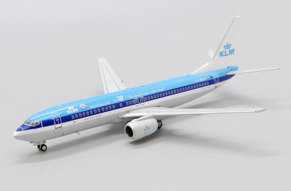 KLM Boeing  737-800 / PH-BXA / "The world is just a click away!" JC Wings 1:400  - JC4KLM0001
