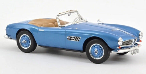 BMW 507 Cabriolet 1957 Blue - Norev - 1/18 - 183234 Passion Diecast