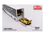 Chevrolet Corvette C8R Racing Cars no.3 & no.33 Winners with Western Star Transporter - MINI GT 1/64 - MGTS0009