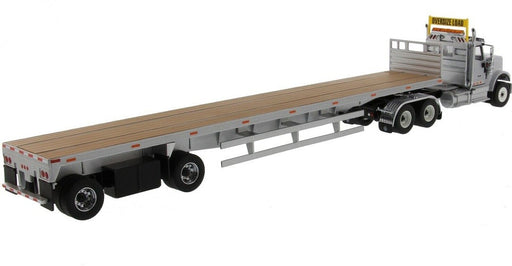 International HX520 Tractor with 53' Flat Bed Trailer - Diecast Master  1/50 -  71041